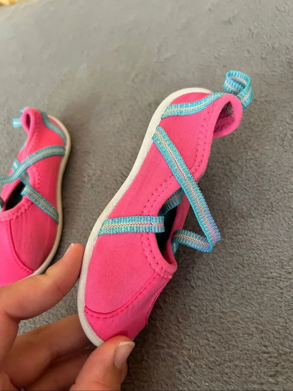 Speedo Pink Water Shoes Kids Size 7/8 Toddler